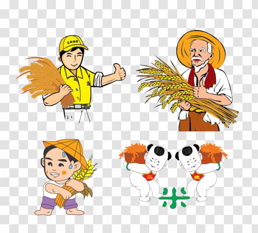 Cartoon Drawing - Boy - Wheat Cartoons Transparent PNG