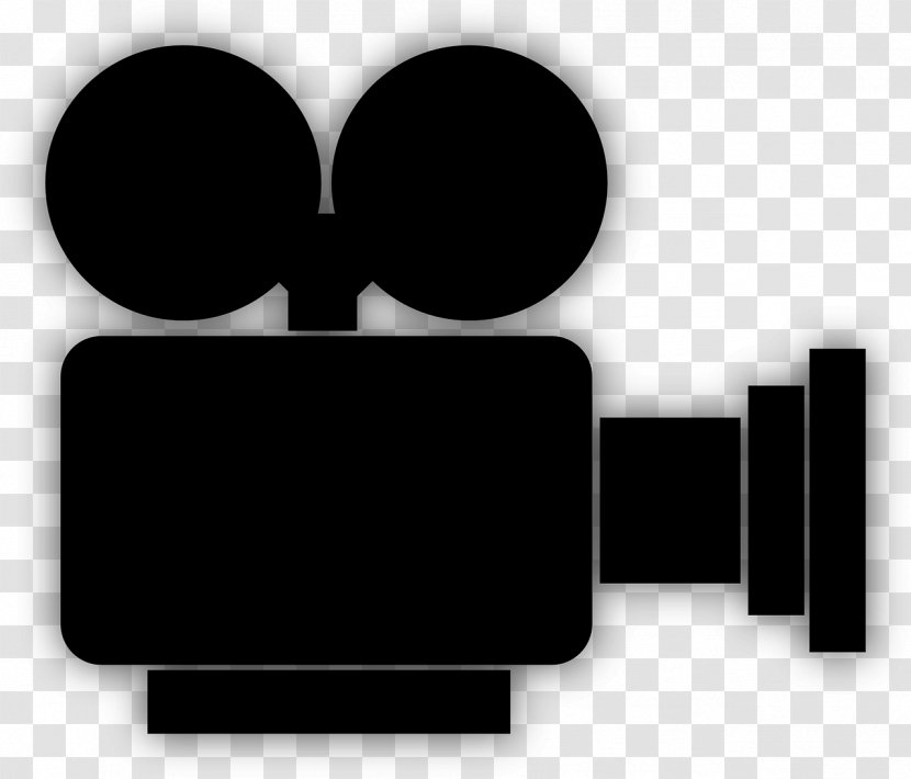 Movie Camera Photography Clip Art - Black And White Transparent PNG