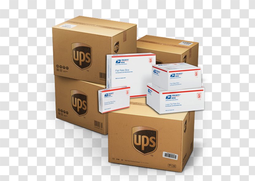 United Parcel Service Package Delivery Freight Transport Packaging And Labeling Mail - Box Transparent PNG