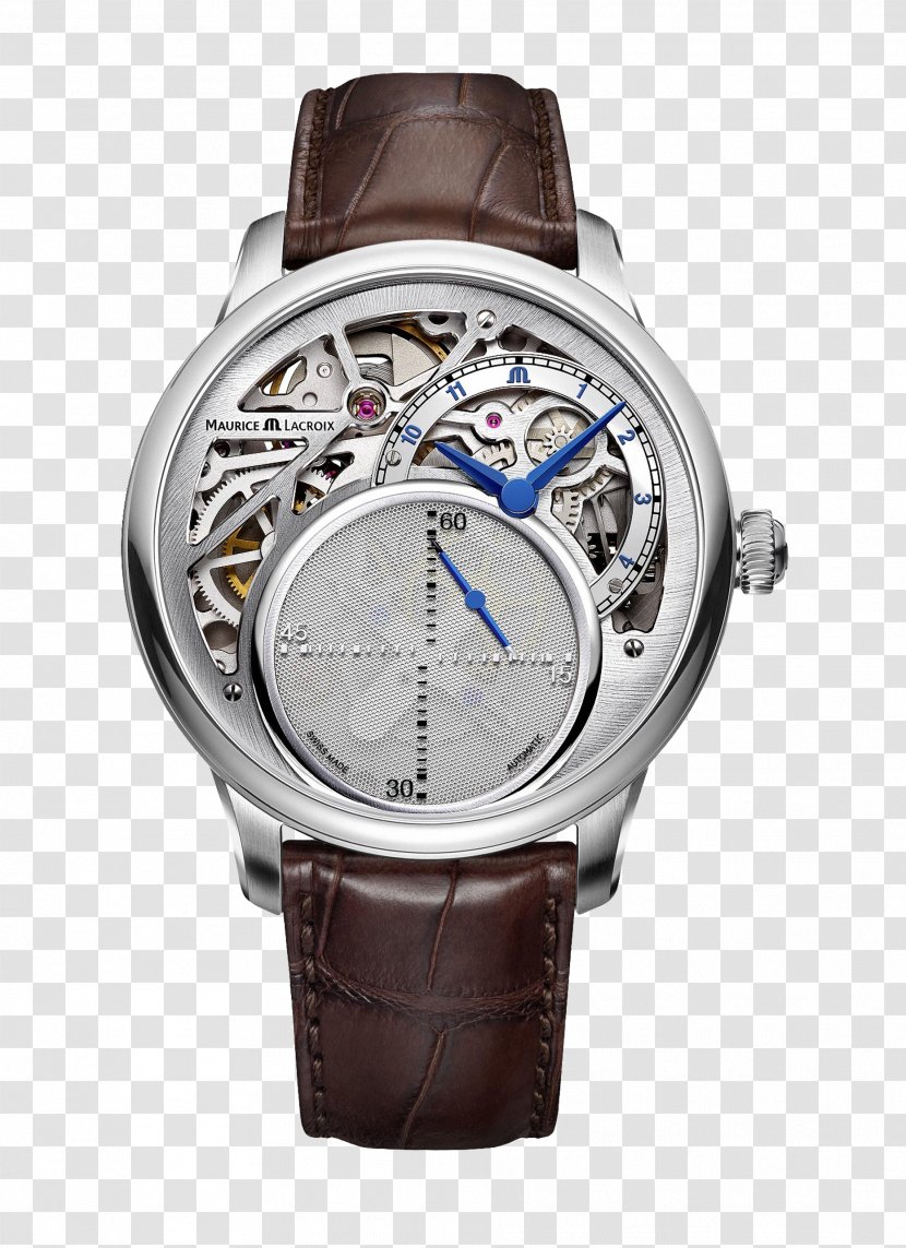Maurice Lacroix Masterpiece Skeleton Automatic Watch Strap Transparent PNG