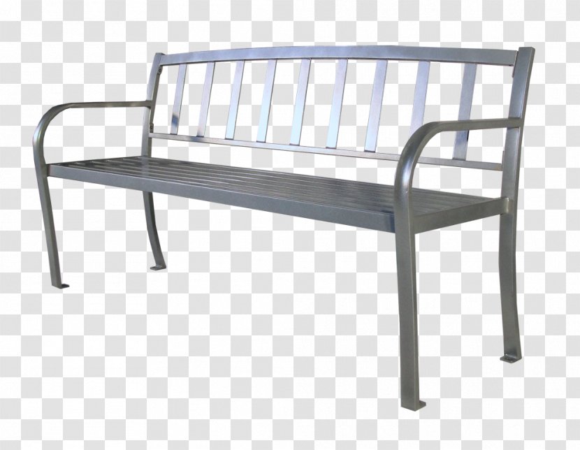 Bench Park Metal Chair - Furniture Transparent PNG