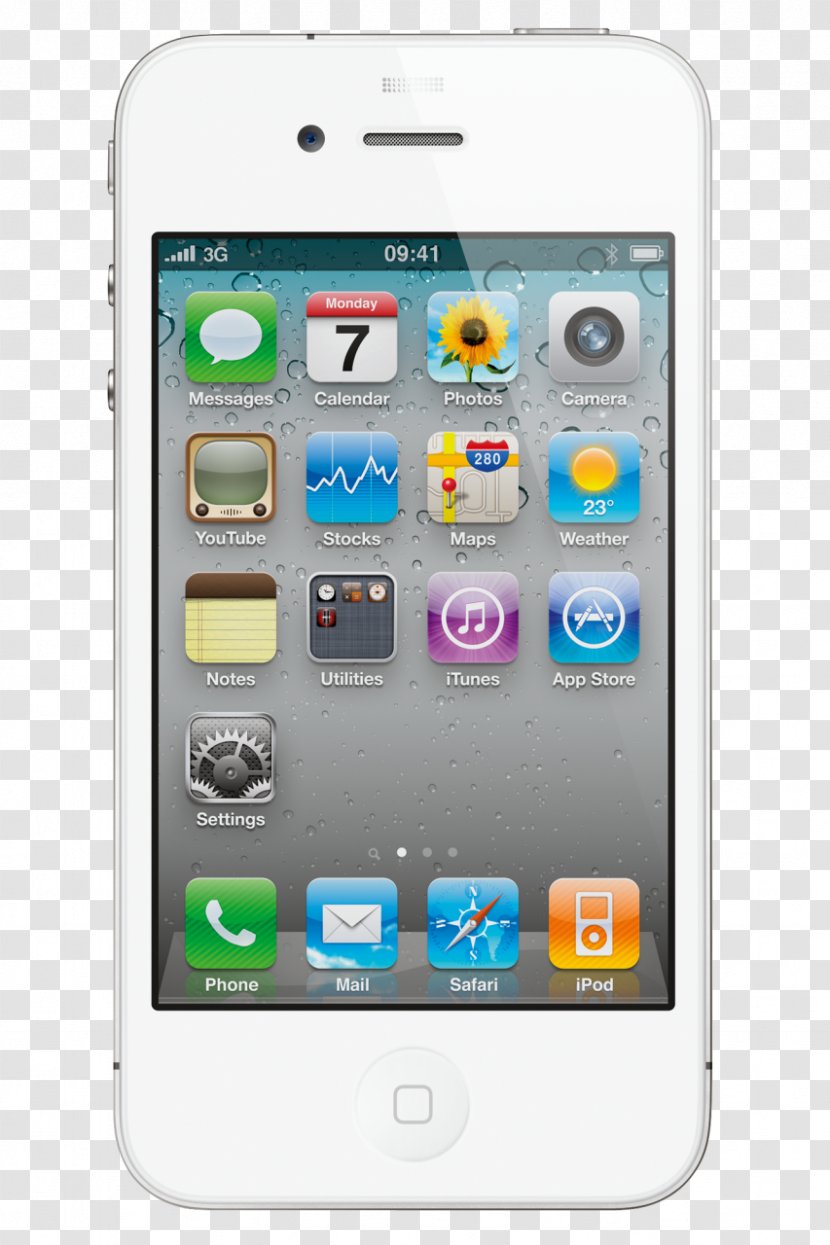 IPhone 4S Apple GSM Code-division Multiple Access - Portable Media Player - Mobile Phone Transparent PNG