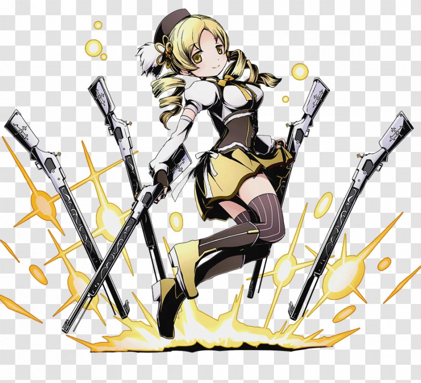 Divine Gate Mami Tomoe Sayaka Miki Homura Akemi Madoka Kaname - Silhouette - Goddess Alliance Transparent PNG