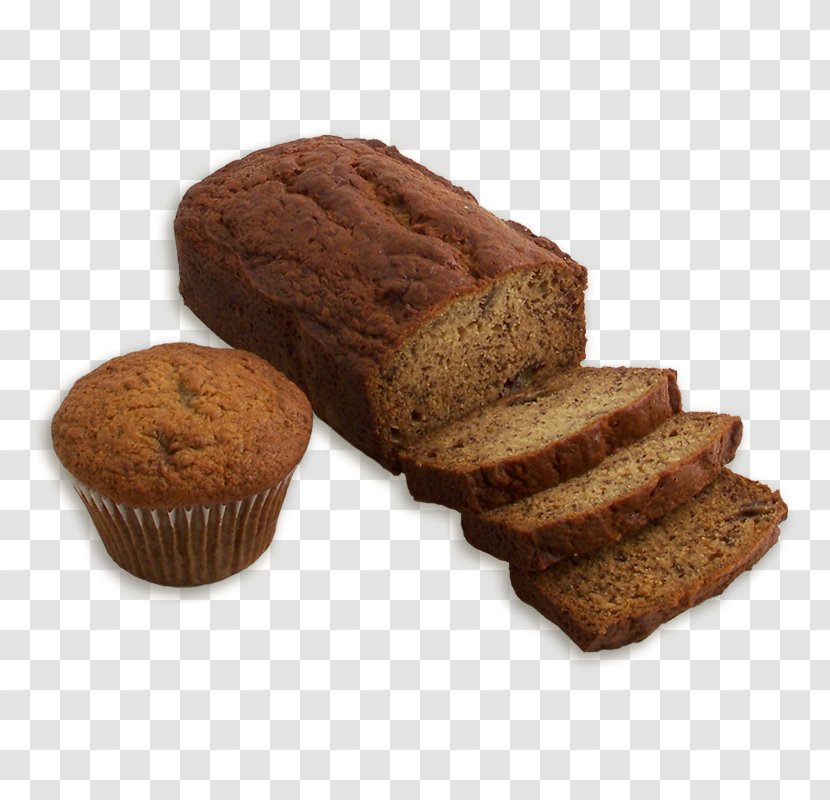 Banana Bread Muffin Pumpkin Rye Baking Transparent PNG