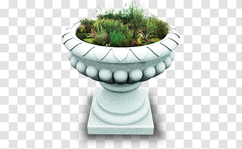Flowerpot Grass Urn Artifact - Stock Pots - Pot Transparent PNG