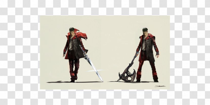 DmC: Devil May Cry 4 Cry: HD Collection Dante Video Game - Art Transparent PNG