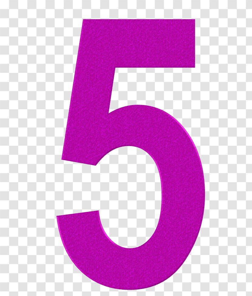 Number Pink M - Design Transparent PNG