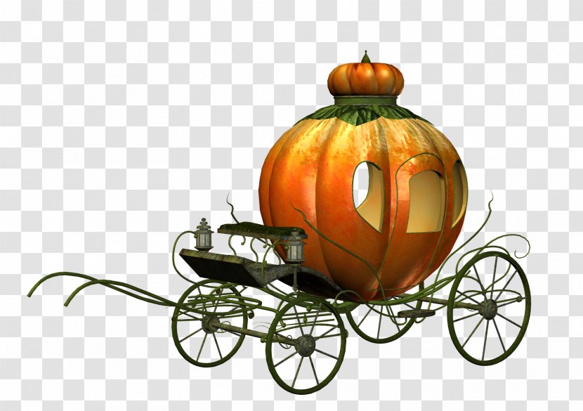 Carriage - 3D Pumpkin Car Transparent PNG