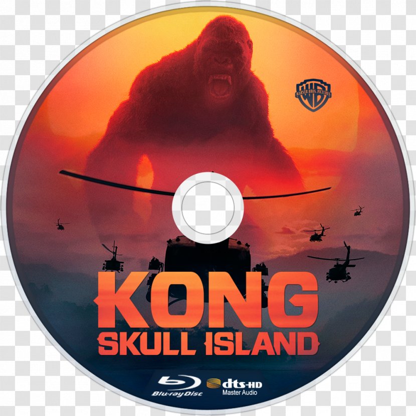 King Kong Blu-ray Disc Ultra HD Digital Copy Film - Brand - Skull Island Transparent PNG