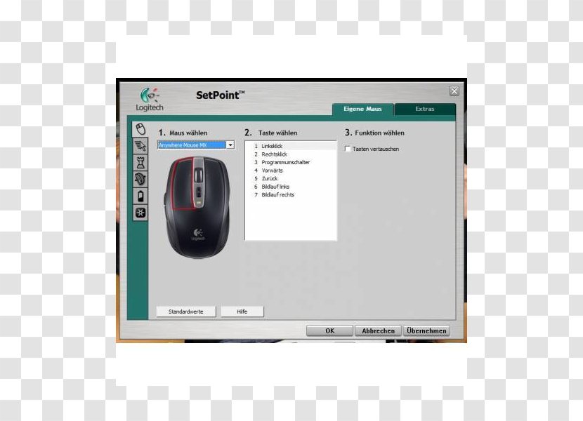 Input Devices Computer Software Multimedia Logitech Anywhere MX - Ascii Transparent PNG