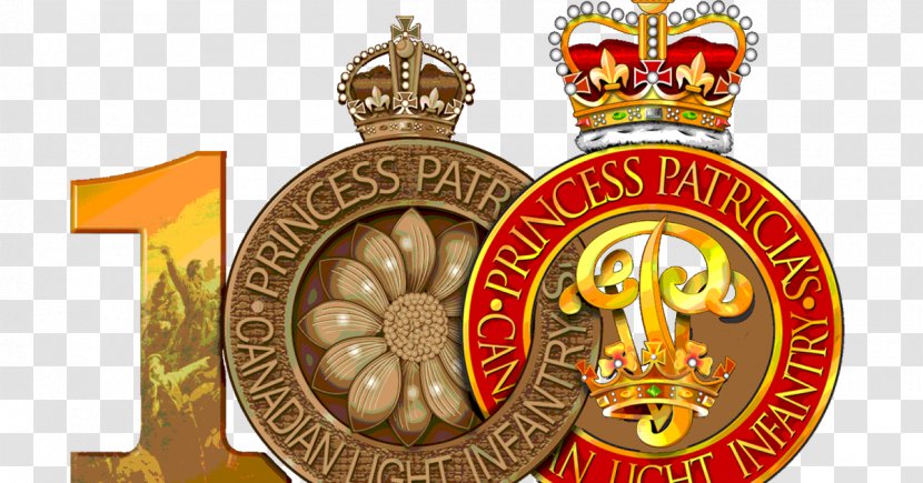 Princess Patricia's Canadian Light Infantry Regiment Canada Medal - Archive Site - 100 Anniversary Transparent PNG