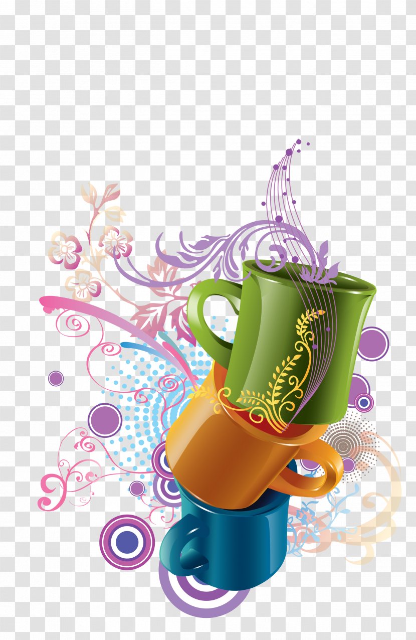 Cup Watercolor Painting - Sport Stacking - Creative Transparent PNG