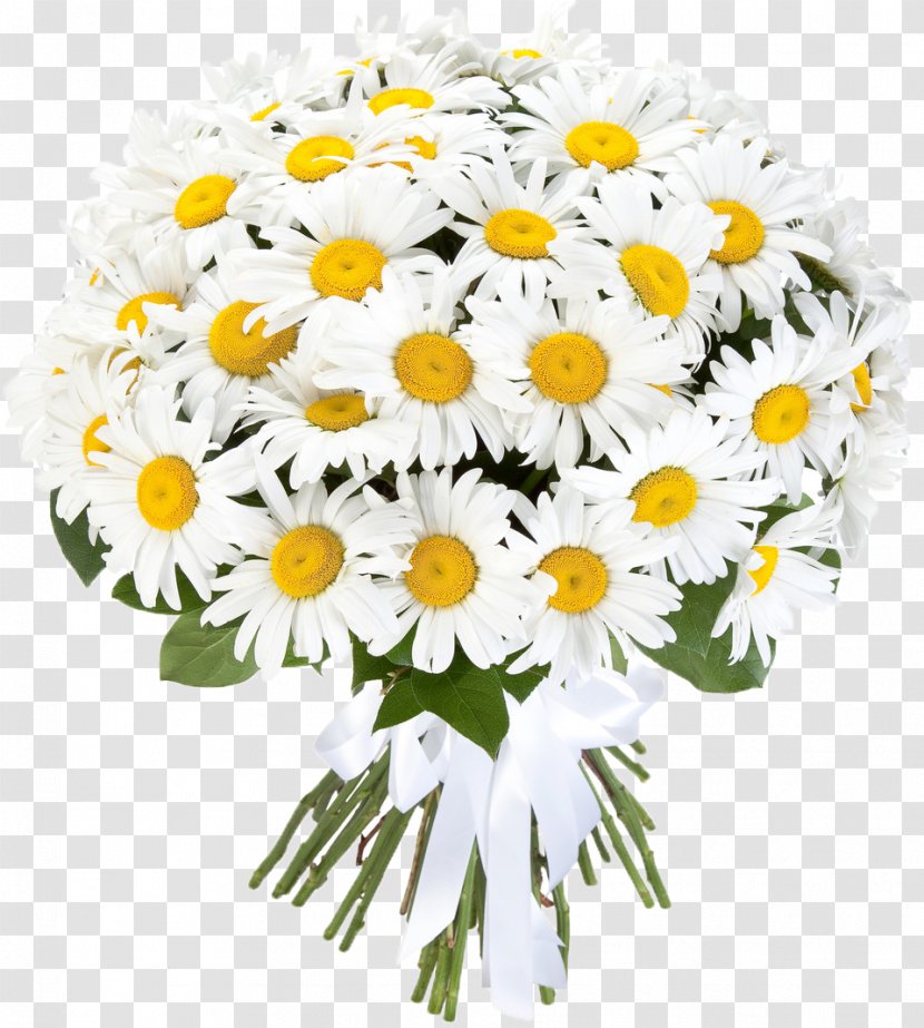 Flower Bouquet Chrysanthemum Oxeye Daisy Cut Flowers Transparent PNG