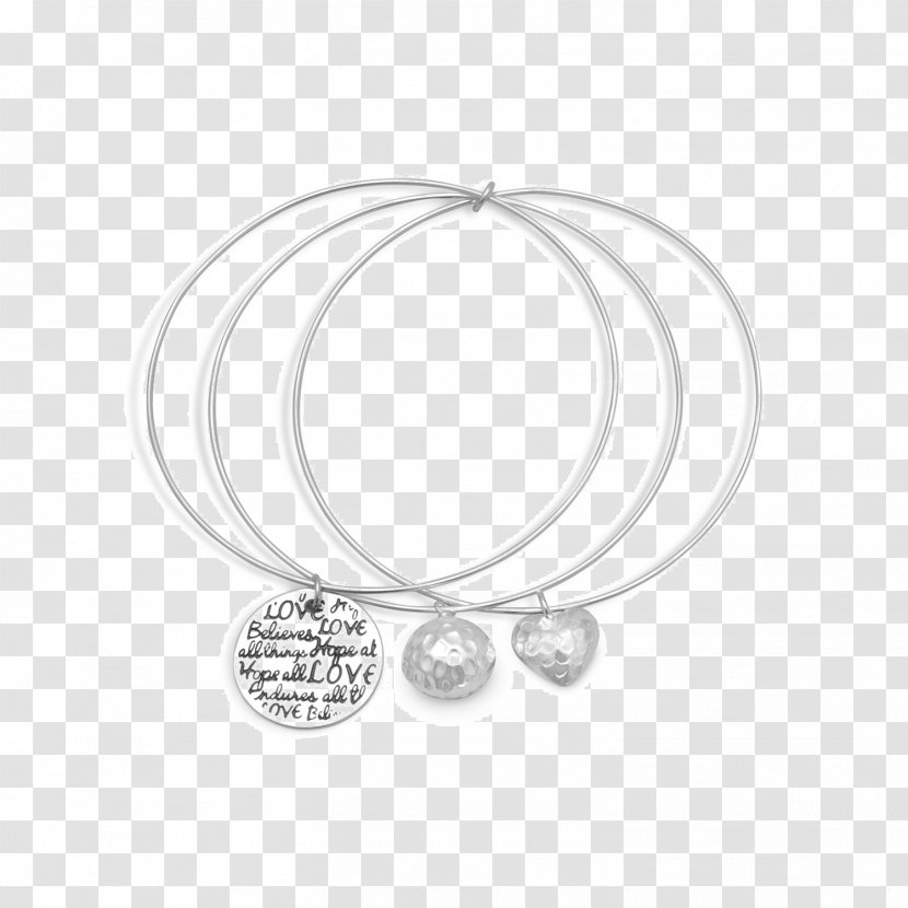 Jewellery Silver Necklace Charm Bracelet Platinum - Body Transparent PNG