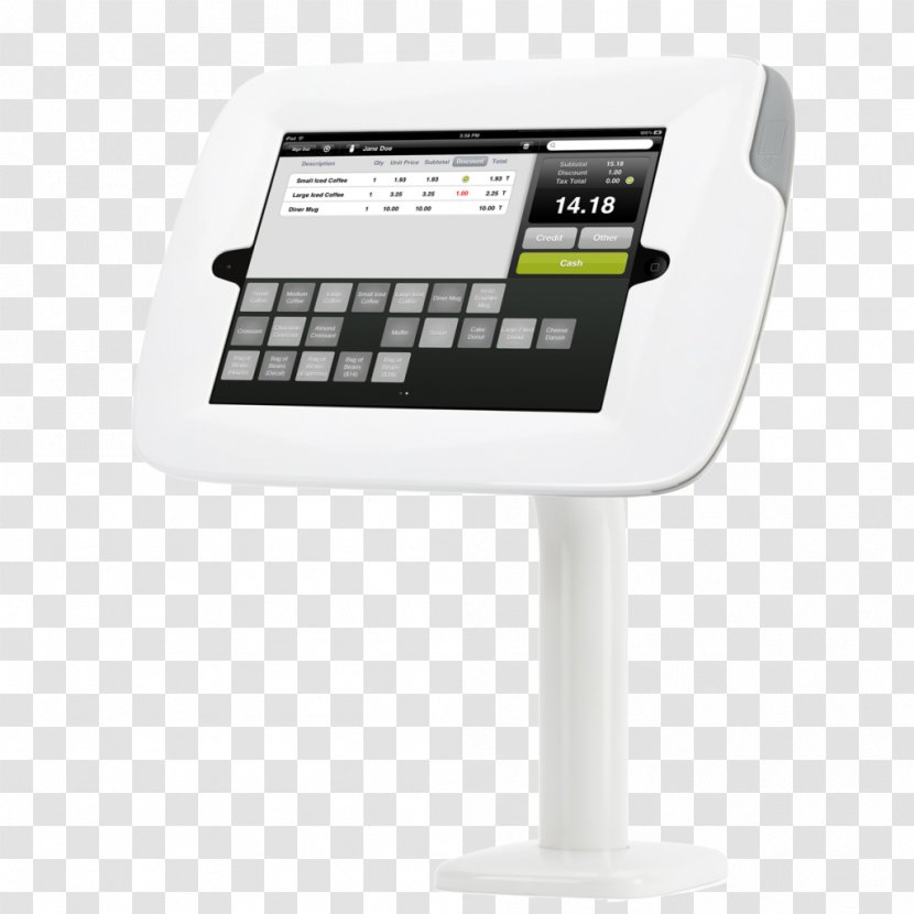 Point Of Sale IPad Sales Retail POS Solutions - Shopkeep - Ipad Transparent PNG