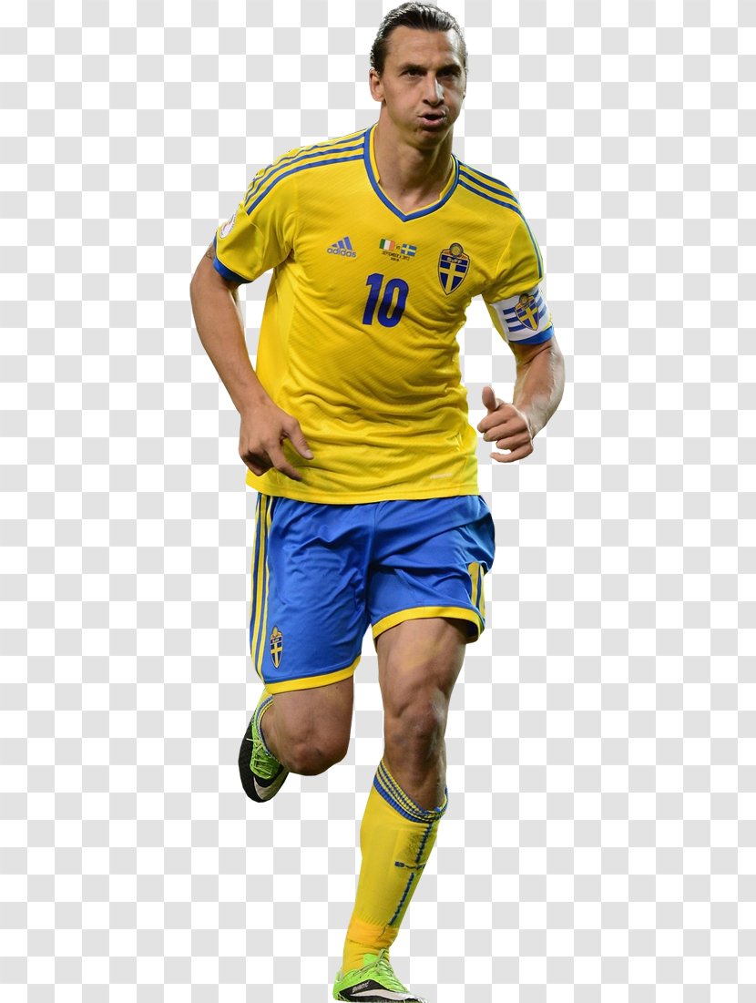 Zlatan Ibrahimović Sweden National Football Team Paris Saint-Germain F.C. Jersey Transparent PNG