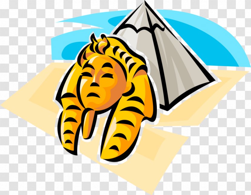 The Great Pyramid Of Giza Sphinx Egyptian Pyramids Clip Art Tiger Transparent PNG