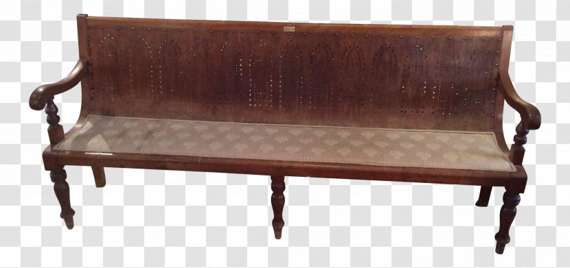 Loveseat Bench Couch - Furniture - Design Transparent PNG