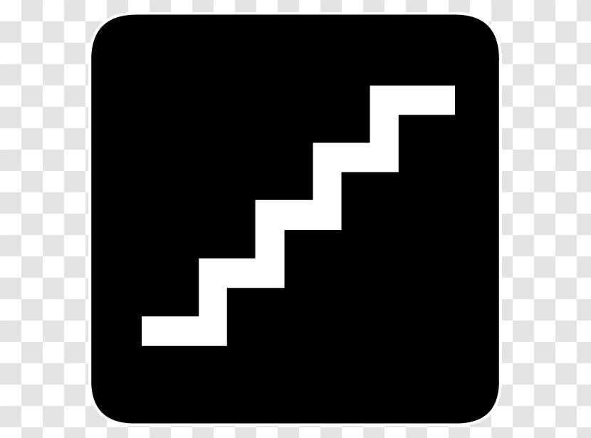 Stairs Symbol Logo - Stair Transparent PNG