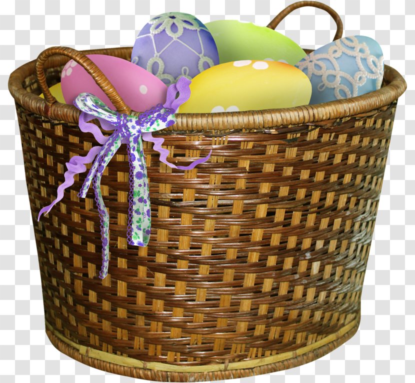 Easter Food Gift Baskets Hamper Wicker - Quotation Transparent PNG