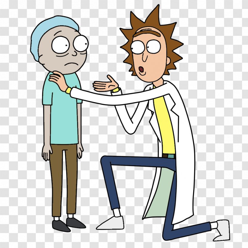 Morty Smith Rick Sanchez Drawing - Area - And Transparent PNG