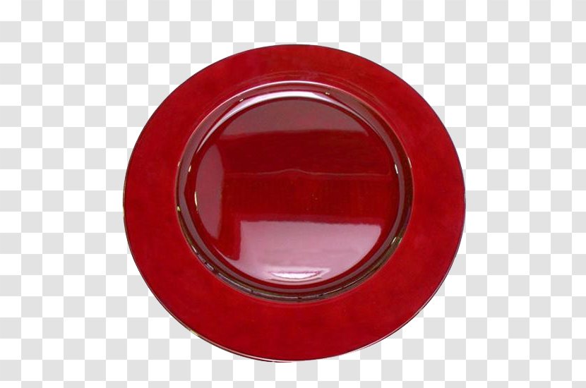 Plate Charger Red Place Mats Tableware - Glass Transparent PNG