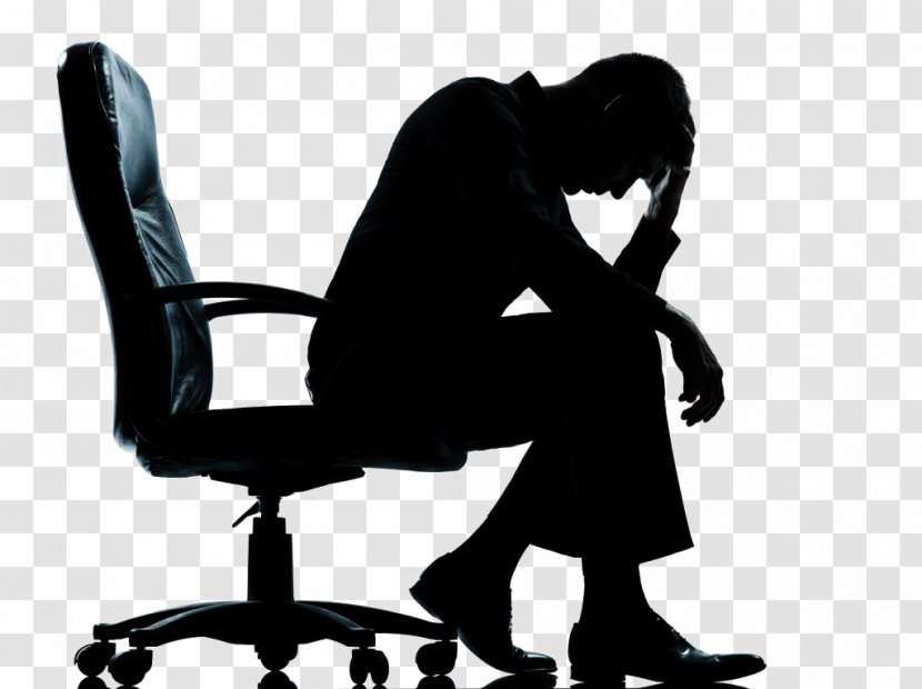Stock Photography Image Royalty-free Occupational Stress - Silhouette - Depression Transparent PNG