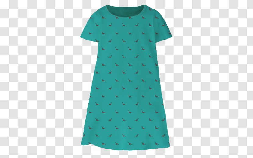 Green Sleeve Turquoise Dress Neck Transparent PNG