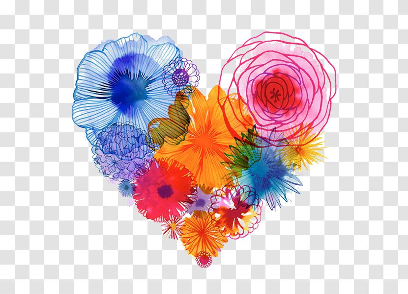 Floral Design Flower Heart - Petal Transparent PNG