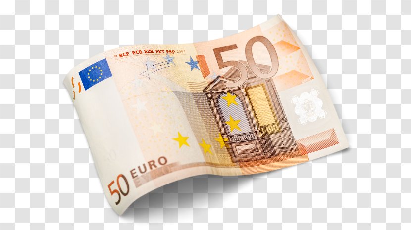 Euro Banknotes 50 Note Photography - Currency Transparent PNG