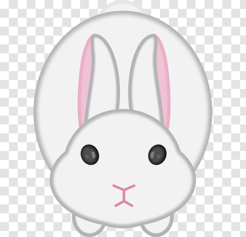 Easter Bunny Hare Rabbit T-shirt Clip Art Transparent PNG