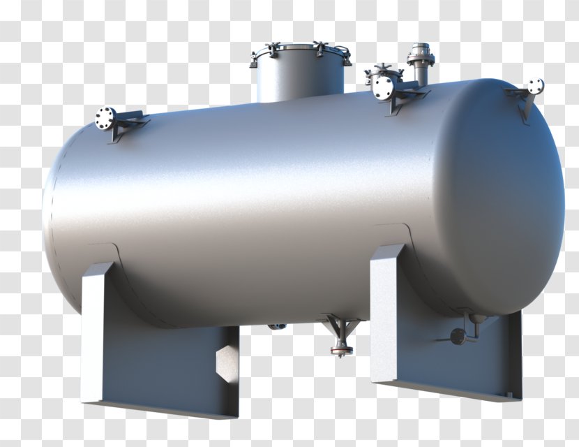 Pressure Vessel Machine Gas Stainless Steel Transparent PNG