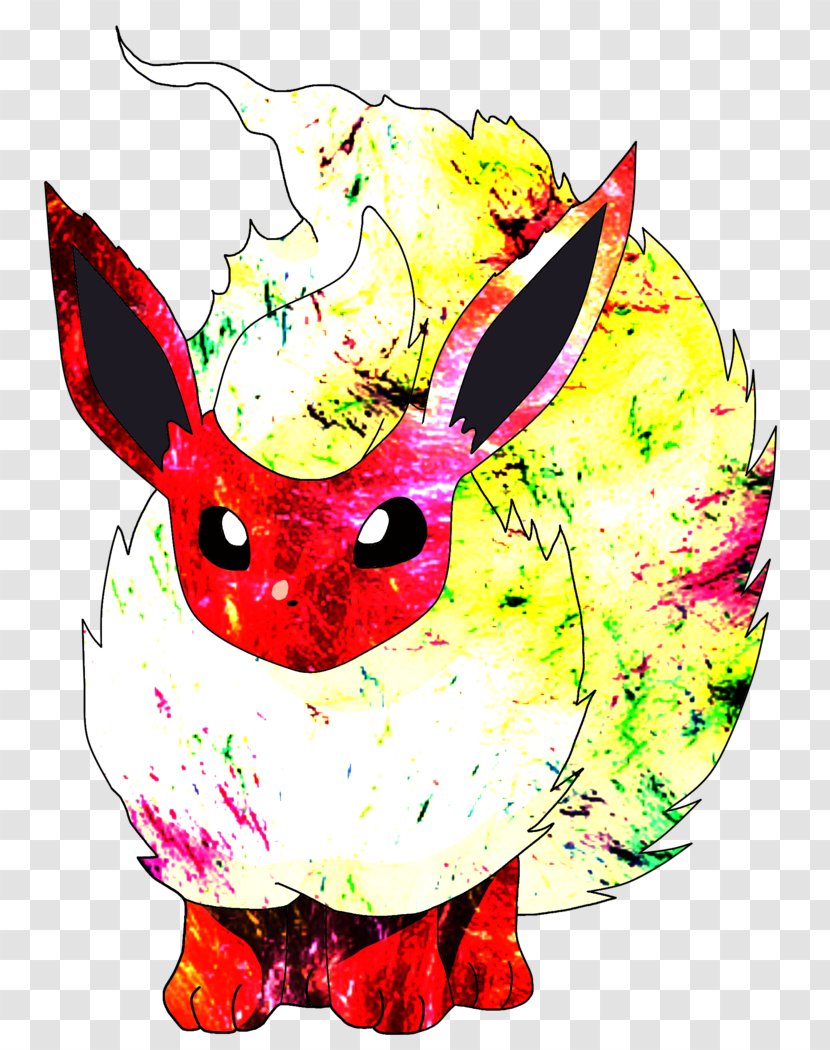 Flareon Art Pokémon Clip - Line - Artist Transparent PNG