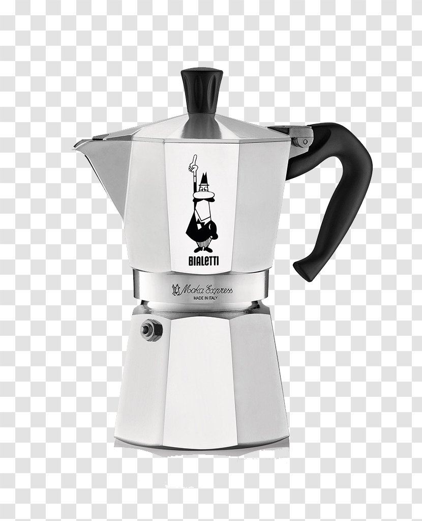 Moka Pot Espresso Machines Coffee Italian Cuisine - Kitchen Transparent PNG
