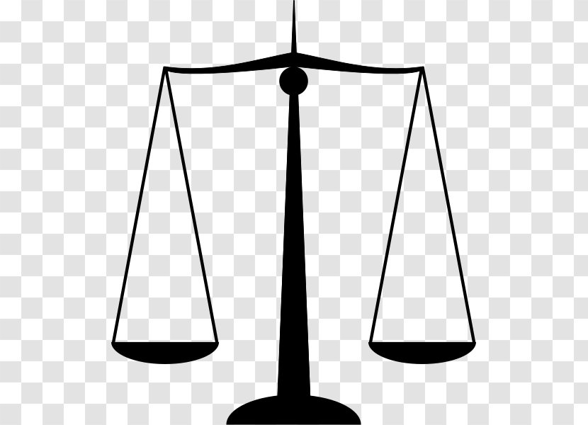Justice Measuring Scales Clip Art - Triangle - Scale Transparent PNG