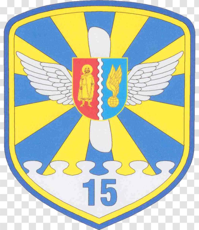 15th Transport Aviation Brigade Ukrainian Air Force - Crest - Emblem Transparent PNG