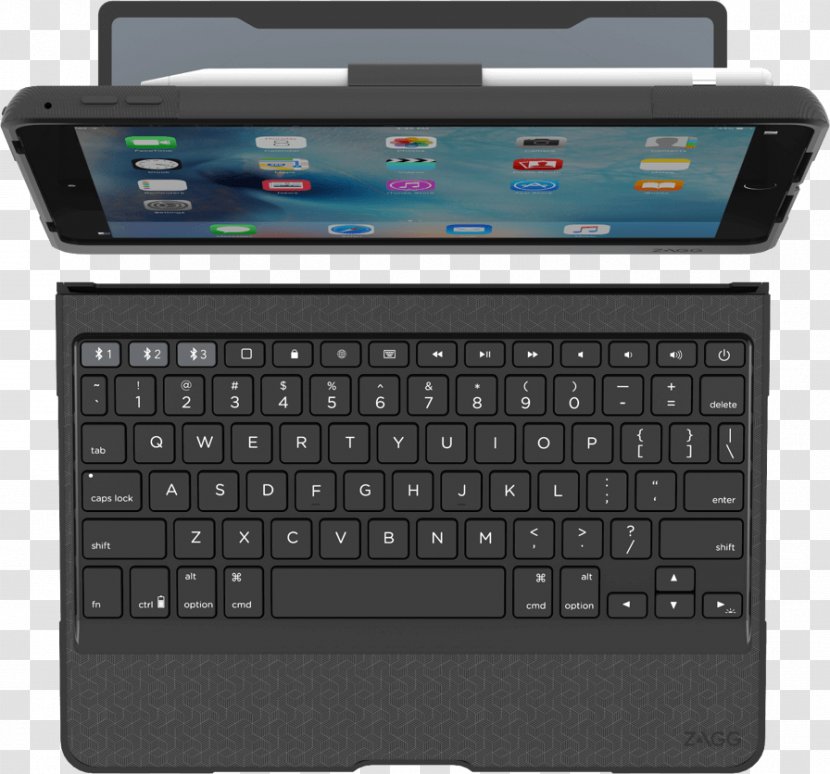 Computer Keyboard IPad Mini Numeric Keypads Touchpad MacBook Pro - Zagg - Backlight Transparent PNG