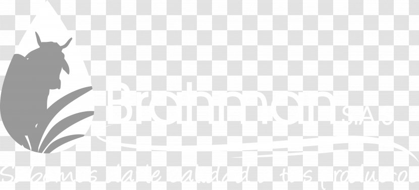 Logo Unicorn White Desktop Wallpaper Font - Monochrome Transparent PNG