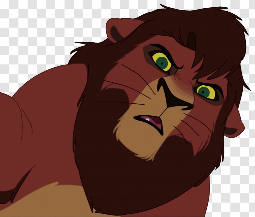 Simba Scar Mufasa Zazu Kovu - Head - The Lion King Transparent PNG