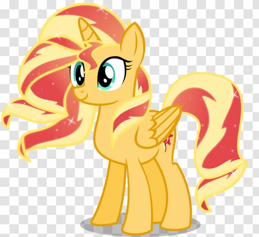 Sunset Shimmer Pony Rarity Princess Luna Equestria - Organism Transparent PNG