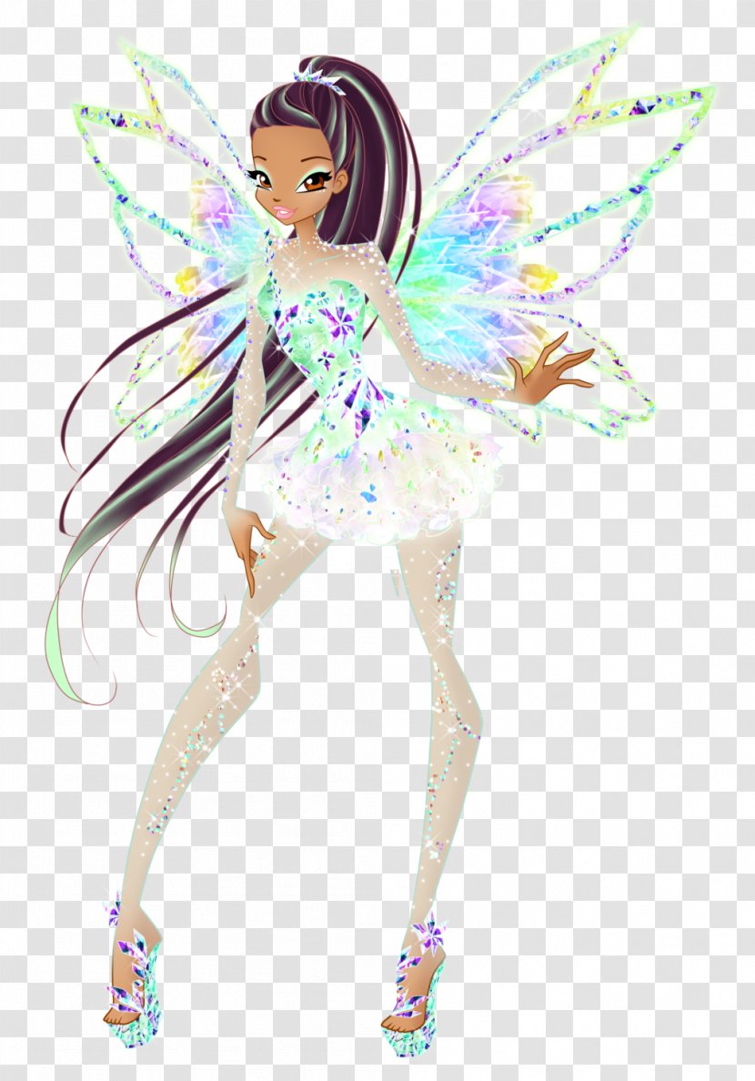 Bloom Musa Aisha Flora Roxy - Doll - Fairy Forest Transparent PNG