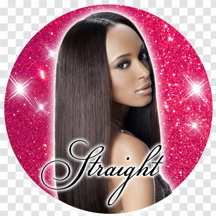 Hair Coloring Black Straightening Wig - Brown Transparent PNG