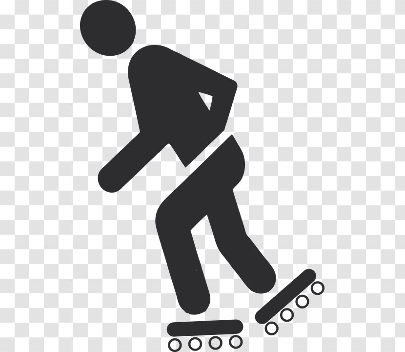 Inline Skating Roller Skates Skateboard In-Line - Sport - Speed Line Transparent PNG