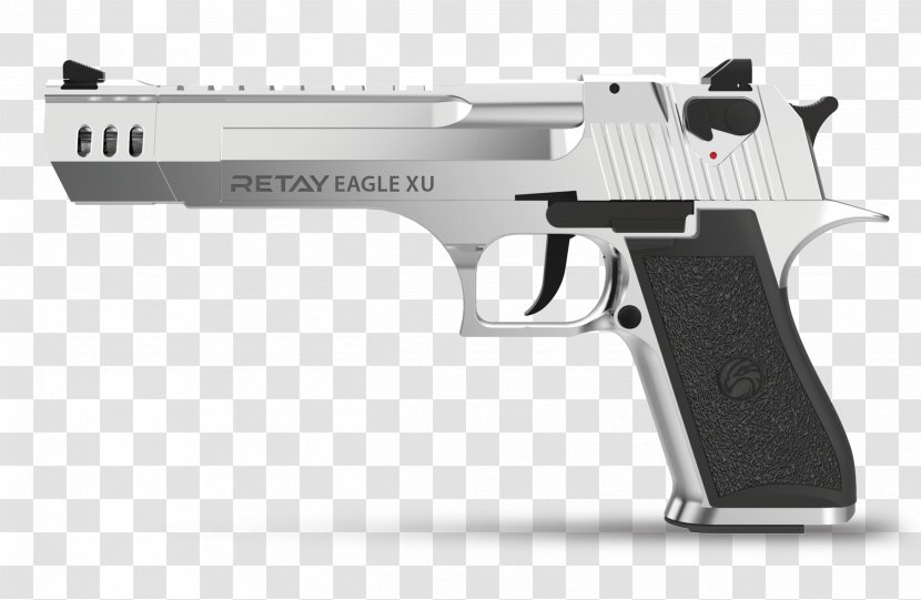 Starter Pistols IMI Desert Eagle Weapon Firearm - Gun Barrel Transparent PNG