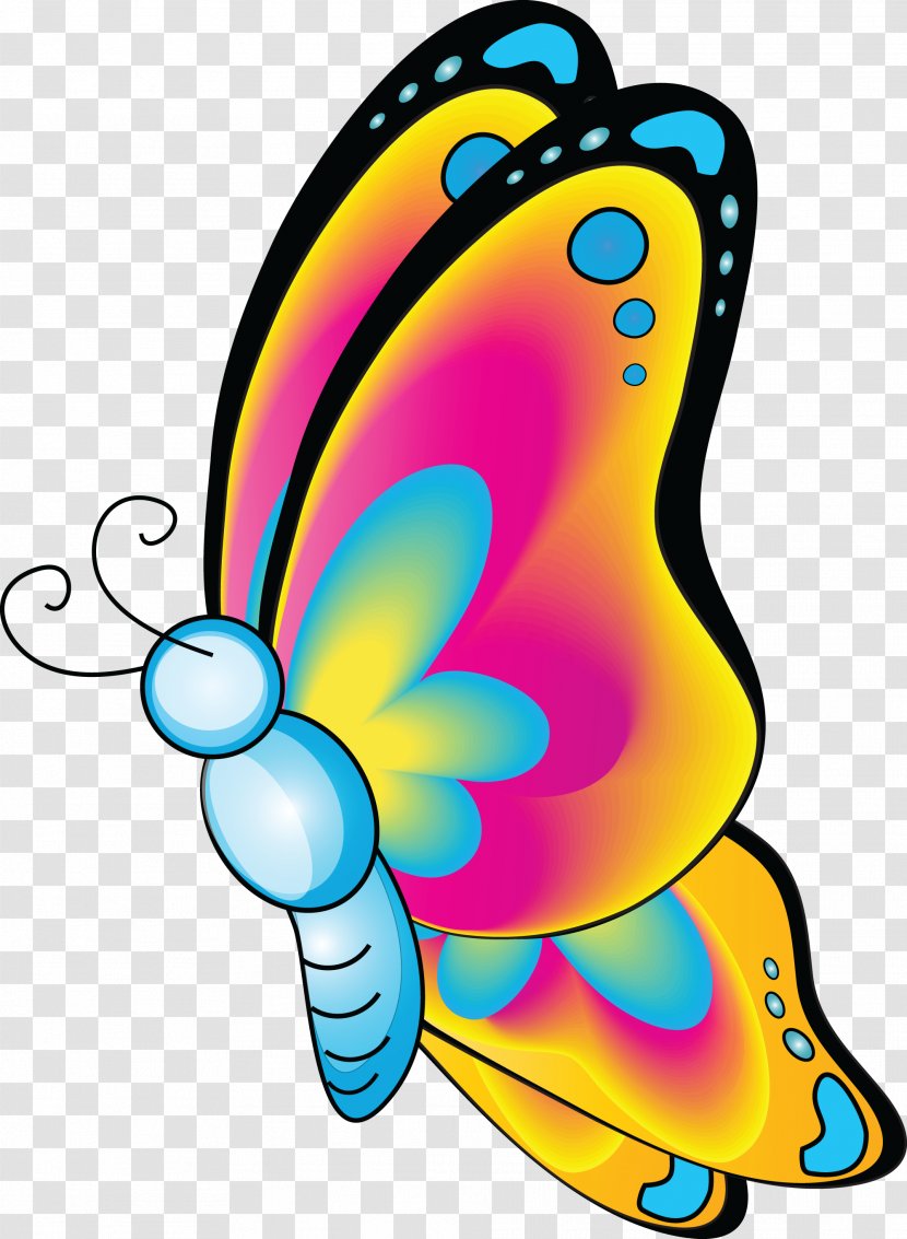 Butterfly Drawing Cartoon Clip Art - Moths And Butterflies Transparent PNG