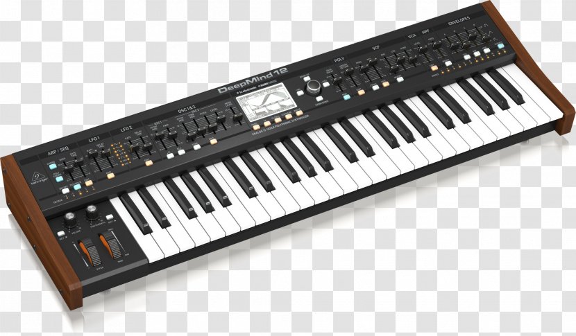 Roland Juno-106 D-50 Sound Synthesizers Corporation - Silhouette - Piano Transparent PNG