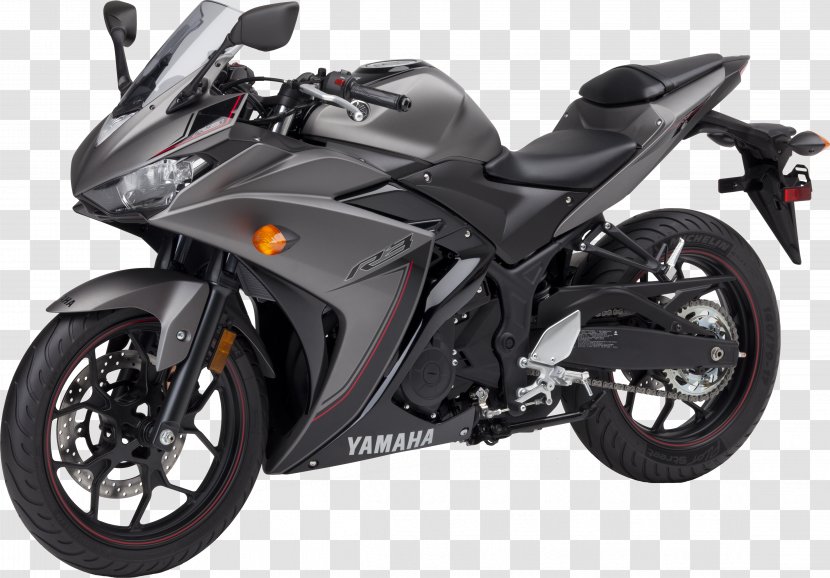 Yamaha YZF-R3 Motor Company YZF-R1 Car Motorcycle - Automotive Tire Transparent PNG