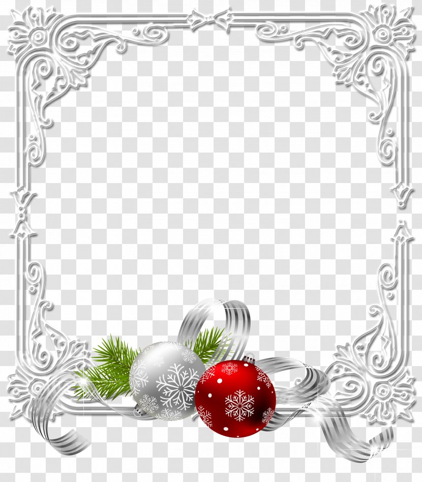 Santa Claus Christmas Decoration Ornament - Tree - Frame Transparent PNG