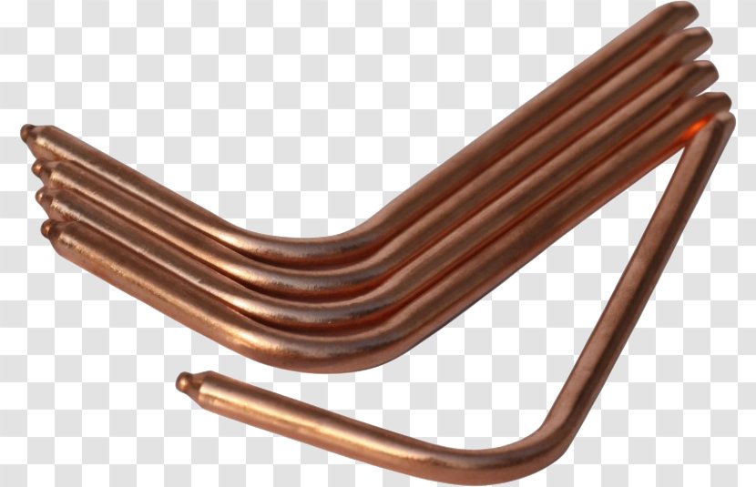 Copper Heat Sink Pipe Metal Transparent PNG
