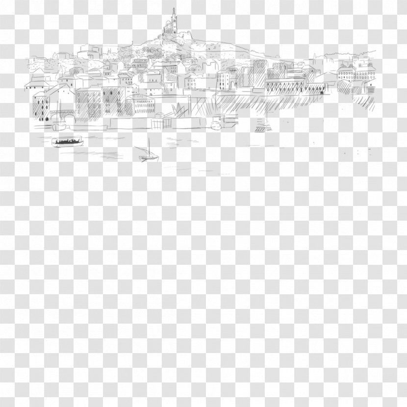 White Sketch - Monochrome - Design Transparent PNG